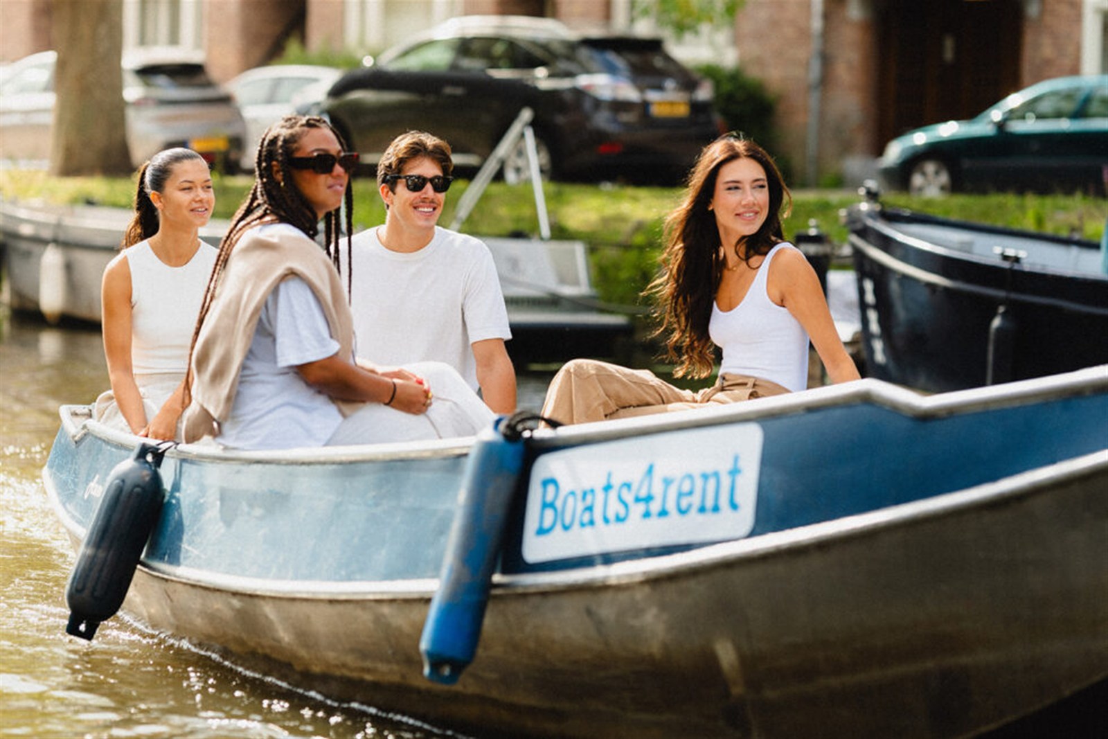 Alquilar barco Ámsterdam – 2 horas con Boaty